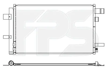 Конденсатор кондиціонера FPS FP 67 K509