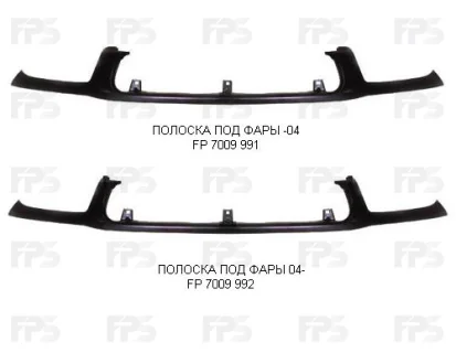 Полоска пластикова FPS FP 7009 991