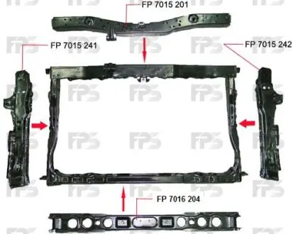 Автозапчасть FPS FP 7015 201