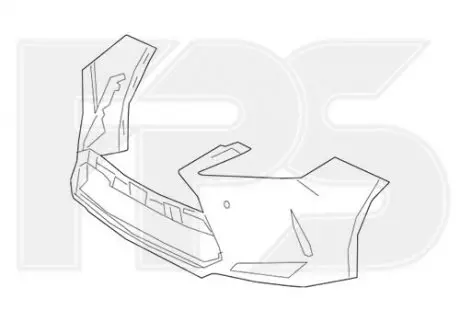 Бампер FPS FP 8178 902