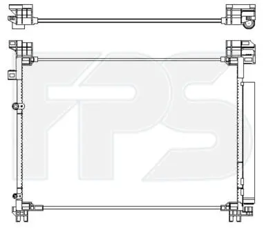 Конденсатор кондиціонера FPS FP 81 K523
