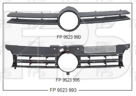 Решітка пластикова FPS FP 9523 990