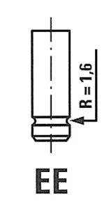 Клапан выпускной FRECCIA R4887BMCR