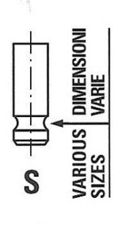 Клапан випускний NISSAN YD22DDT/YD25DDTi FRECCIA R6285RNT