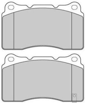 Колодки тормозные передние FBP-1554 FREMAX FBP1554