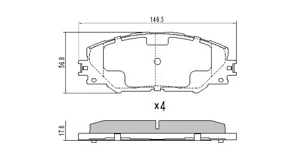 Колодки тормозные передние Fremax FBP-1568 FREMAX FBP1568 (фото 1)