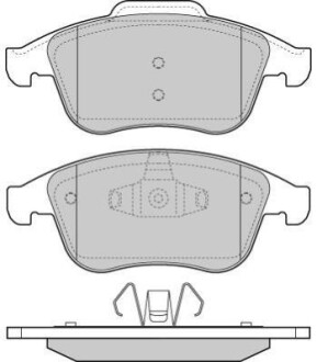 Колодки тормозные передние FBP-1581 FREMAX FBP1581