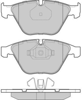 Колодки тормозные передние FBP-1664 FREMAX FBP1664