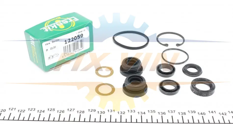 Ремкомплект головного гальмівного циліндру NISSAN KUBISTAR RENAULT CLIO, KANGOO FRENKIT 122059 (фото 1)