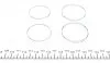 Ремкомплект гальмівного супорту MERCEDES 300-600 S CLASS (W140) 02-91 -> CL400-600 S CLASS (C140) 9- FRENKIT 240013 (фото 3)