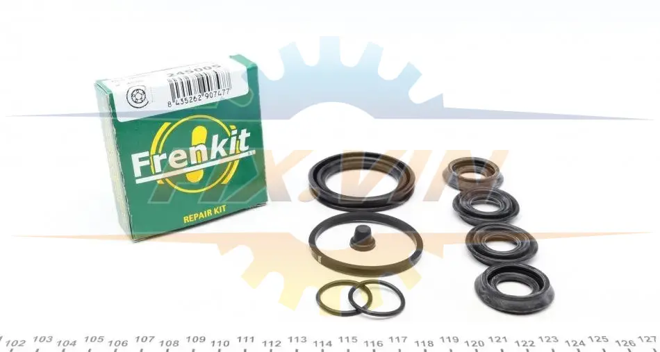 Ремкомплект супорта (переднього) Renault Clio 91-98 (d=45mm) (Bendix) FRENKIT 245005 (фото 1)
