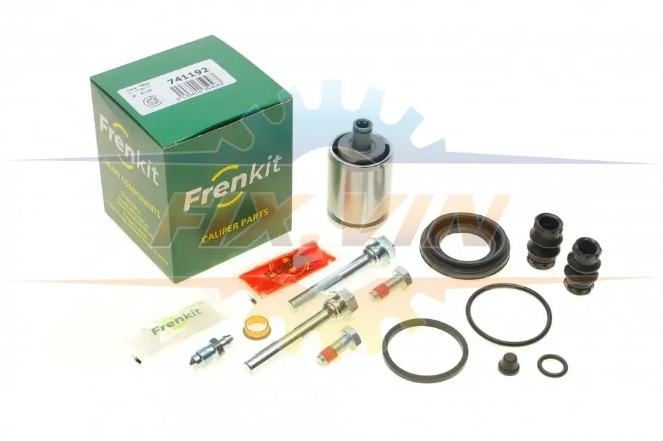 Ремкомплект супорта (заднього) VW Passat 05-10 (d=41mm)(+поршень/направляюча)(Trw) FRENKIT 741192 (фото 1)