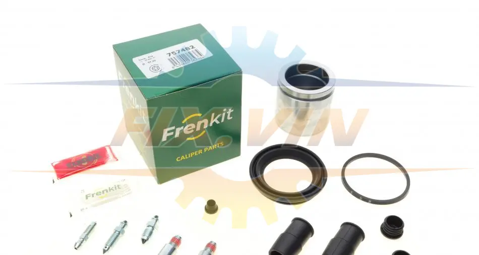 Ремкомплект гальмівного супорту SuperKit VAG/OPEL/TOYOTA Passat,Astra,Avensis "1,2-3,0 "00>> FRENKIT 757482 (фото 1)