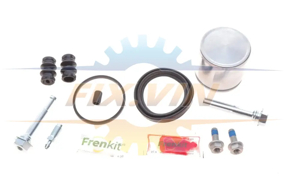 Ремкомплект супорта (переднього) VW Passat CC 11- (d=60mm) (Trw)(+ поршен/направляюча) SuperKit FRENKIT 760597 (фото 1)