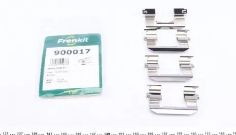 Планка супорта (переднього) прижимна (к-кт) Hyundai i30 11- (Sumit) FRENKIT 900017