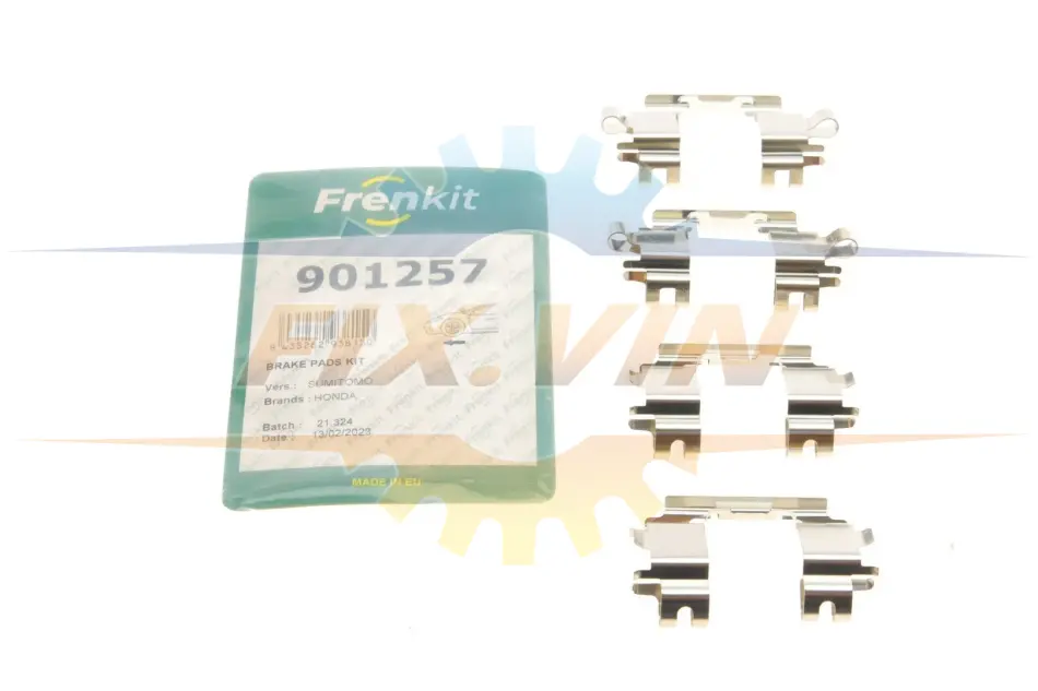 Планка супорта (переднього) прижимна (к-кт) Honda Jazz/Civic 95-08 (Nih) FRENKIT 901257 (фото 1)