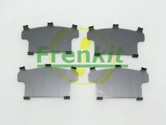 Комплект протискрипних пластин (задніх) Mitsubishi Lancer 96-01 (Akebono) FRENKIT 940004