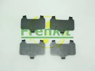 Комплект протискрипних пластин (передніх/задніх) Suzuki Baleno 95-02 (TRW) FRENKIT 940084