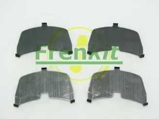 Комплект протискрипних пластин (передніх) Mitsubishi Lancer III-IV 95-13/Colt III 02-12 FRENKIT 940099