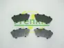 Комплект протискрипних пластин (задніх) Subaru Impreza 99-/Forester 02-12/Saab 9-2X 04-06 (Akebono) FRENKIT 940117 (фото 1)