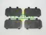 Комплект протискрипних пластин (передніх) Toyota Corolla 01-18/Auris 07-12/Rav4 III 05-/Yaris/Prius+ 12- FRENKIT 940150 (фото 1)