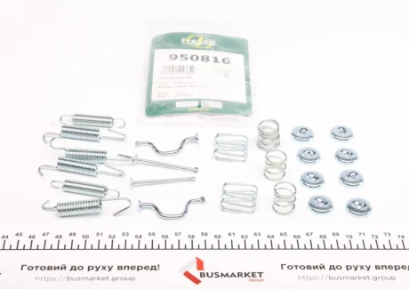 Монтажний к-кт гальмівних колодок Lexus RX350/Toyota RAV 4/Avensis 1.8/2.0 00- (215x45mm) FRENKIT 950816