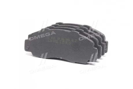Колодка торм. BYD F6, S6, G6 передн. (пр-во FriCo) FRICO FC1520
