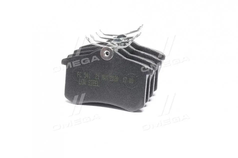 Колодки задние, тип Lucas-TRW. 87x53x15. VW Golf Polo Vento Passat Jetta Caddy T4. Audi A4 A6. Skoda Fabia Praktik Superb Octavia. Seat Cordoba Toledo Ibiza. Peugeot Partner 405 605. Renault Espase Me FRICO FC541 (фото 1)