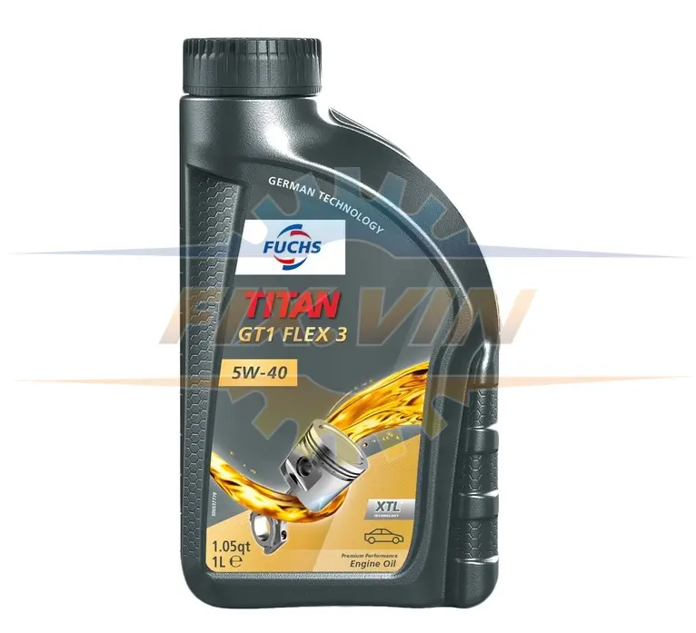 Олива двигуна 1L TITAN GT1 FLEX 3 5W40 FUCHS/TITAN TITAN GT1 FLEX 3 5W40 1L (фото 1)