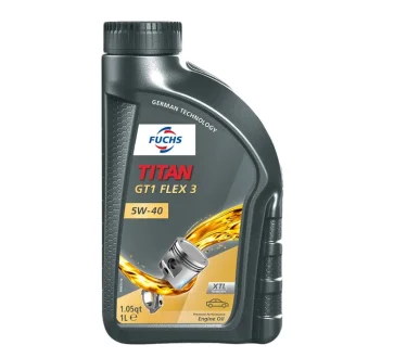 Олива двигуна 1L TITAN GT1 FLEX 3 5W40 FUCHS/TITAN TITAN GT1 FLEX 3 5W40 1L