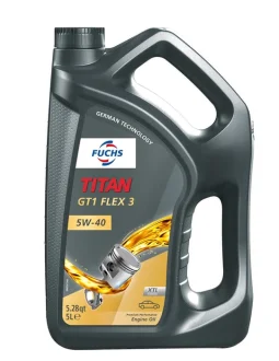 Олива двигуна 5L TITAN GT1 FLEX 3 5W40 FUCHS/TITAN TITAN GT1 FLEX 3 5W40 5L