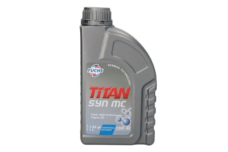 Олива двигуна 1L TITAN SYN MC 10W-40 A3/B4 FUCHS/TITAN TITAN SYN MC 10W-40 1L (фото 1)