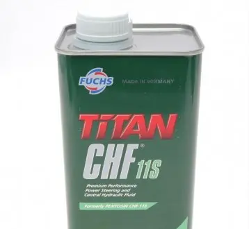 Рідина гідравлічна Titan Pentosin CHF 11 S (1 Liter) FUCHS FUCHS/TITAN 601429774
