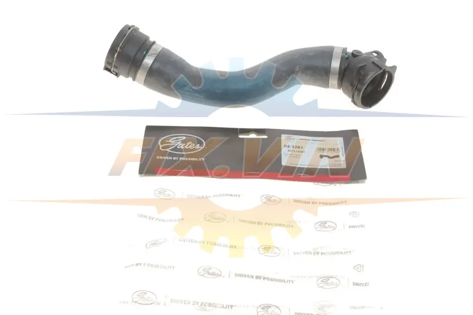 Патрубок системи охолодження GATES Gates 05-3281 (фото 1)