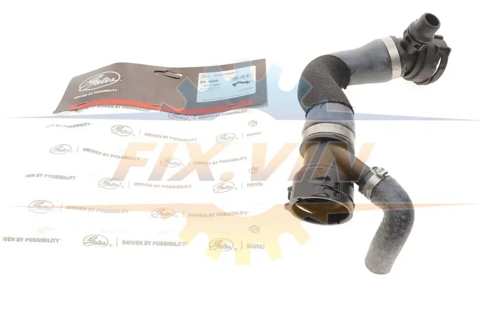 Патрубок радіатора BMW X5 (E70) 06-10/X6 (E71/E72) 08-10 (M57) GATES Gates 05-3609 (фото 1)