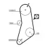 Пасок ГРМ Bmw 320i, 325i 82-09/85, 520i 81-85, 525e Gates 5041 (фото 1)