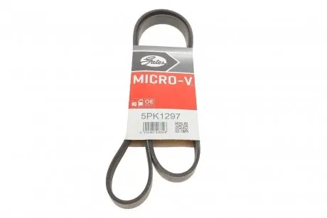 Ремінь генератора клиновий GATES Gates 5PK1297