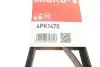 Ремінь генератора клиновий GATES Gates 6PK1470 (фото 6)