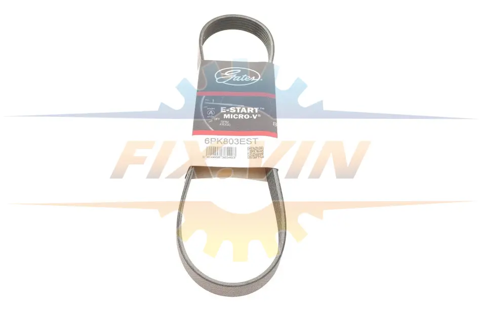 Ремінь генератора Smart Fortwo 1.0 07- GATES Gates 6PK803EST (фото 1)