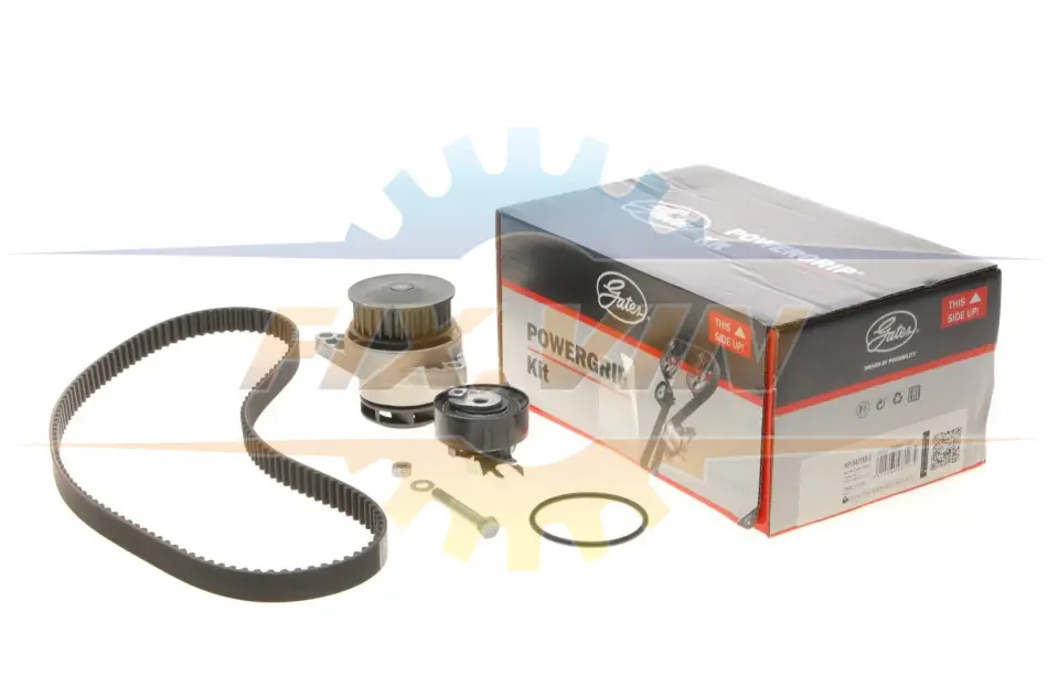 Ремкомплекти приводу ГРМ автомобілів з водяним насосом PowerGrip Kit (Вир-во) Gates KP15427XS-2 (фото 1)