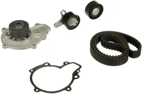 Роликовий модуль натягувача ременя (ролик, ремінь, помпа) Gates KP15634XS