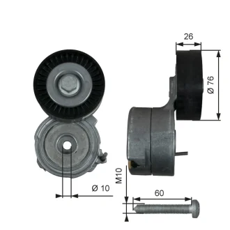 (7808-21323) Механізм натягу ременя GATES DRIVEALIGN MV TENS Gates T38423