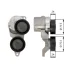 Натягувач поліклинового ременя VOLVO S60 I, S80 I, V70 II, XC70 I, XC90 I 2.4D 01.01-12.14 Gates T39026 (фото 1)