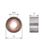 (7786-21475) Натяжний ролик ременя ГРМ GATES POWERGRIP TENSIONER Gates T41234