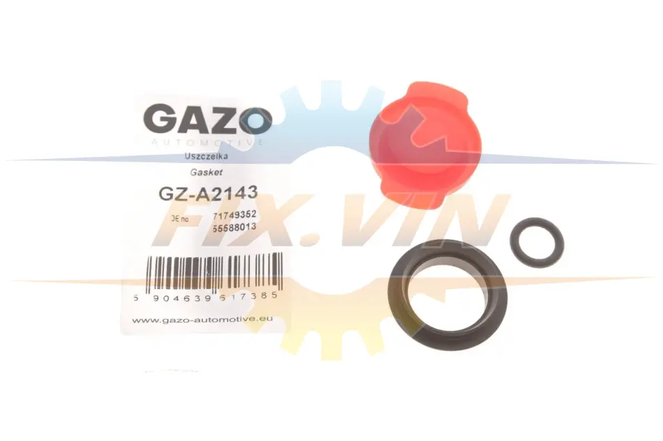 Прокладка насосу масляного GAZO GZ-A2143 (фото 1)