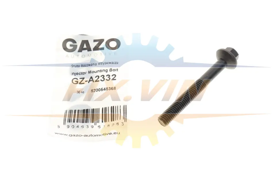Болт кріплення форсунки Renault Kangoo/Laguna III/Megane 1.5 dCi 02- GAZO GZ-A2332 (фото 1)