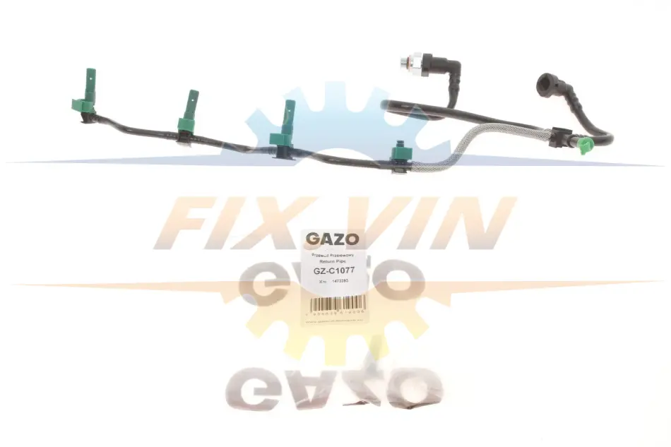 Шланг зливний Ford Transit 2,2 TDCi 06-14 GAZO GZ-C1077 (фото 1)
