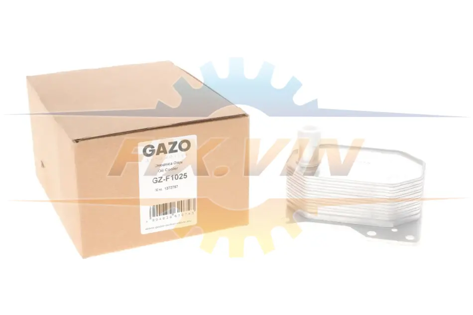 Радіатор оливи GAZO GZ-F1025 (фото 1)