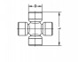 Крестовина GKN (Lobro) U058 (фото 2)