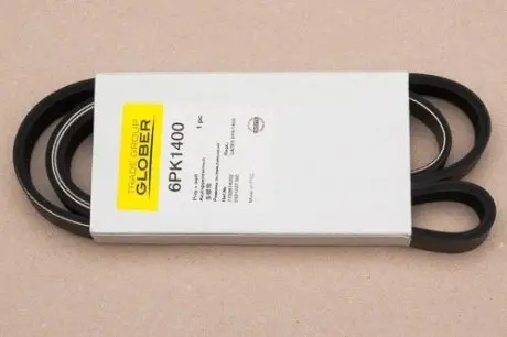 Ремінь поліклиновий GLOBER 6PK1400
